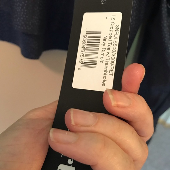 Certo Dallas Cowboys Blue Cropped Long Sleeve Top New with Tags - Picture 8 of 9